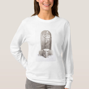 Camiseta El rey y el altar sacrificatorio, Nimrud, platean