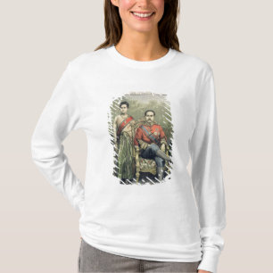 Camiseta El rey y la reina de Tailandia
