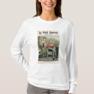Camiseta El rey y la reina de Tailandia