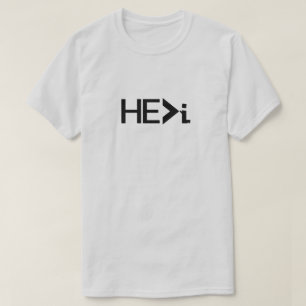 CAMISETA ÉL>REZO DE RODILLAS - ÉL ES MAYOR QUE EL NEGRO