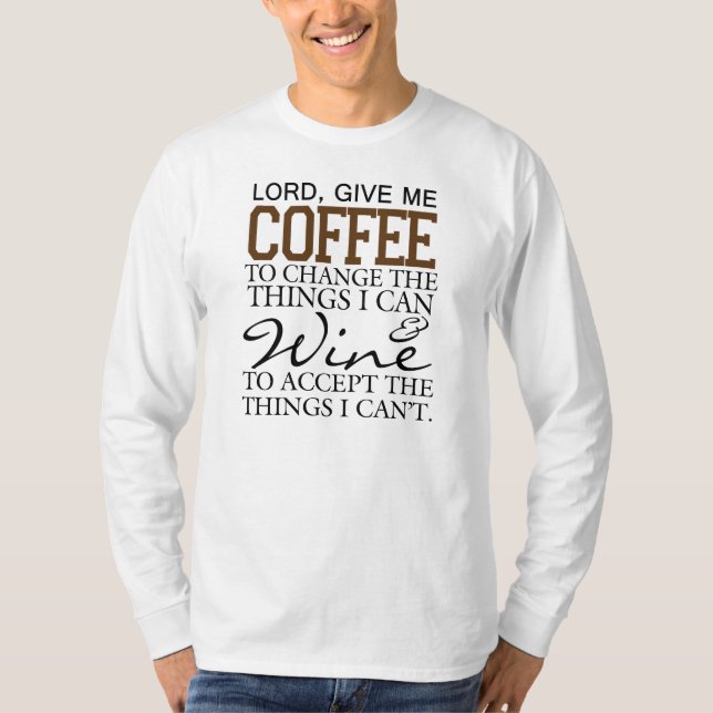 Camiseta El rezo del Cafeína-ity (Anverso)