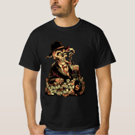 Camiseta El rico esqueleto - La riqueza y la codicia de Hal