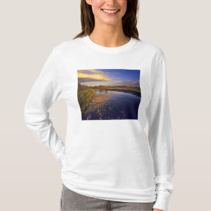 Camiseta El río Big Hole al último luz cerca de Jackson