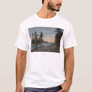 Camiseta El río Columbia, Oregon - carretera al oeste de