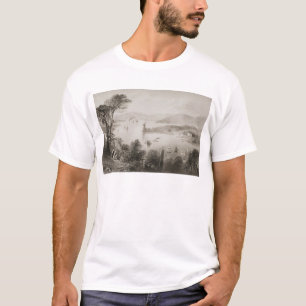 Camiseta El río del corcho de debajo el camino de Glanmire