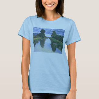Camiseta El río en Berville de Felix Vallotton, Arte fino