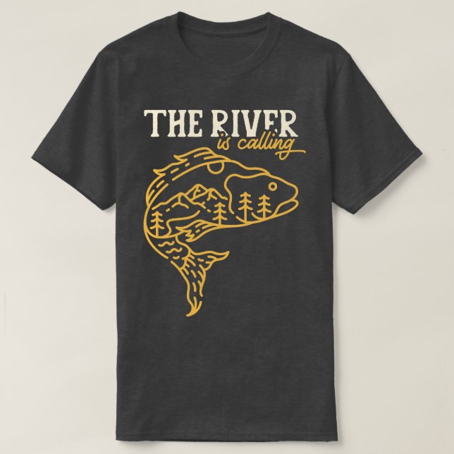 Camiseta El río llama (Diseño del anverso)