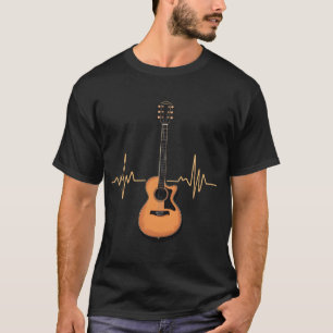 Camiseta El ritmo de la guitarra acústica - ritmo de los am
