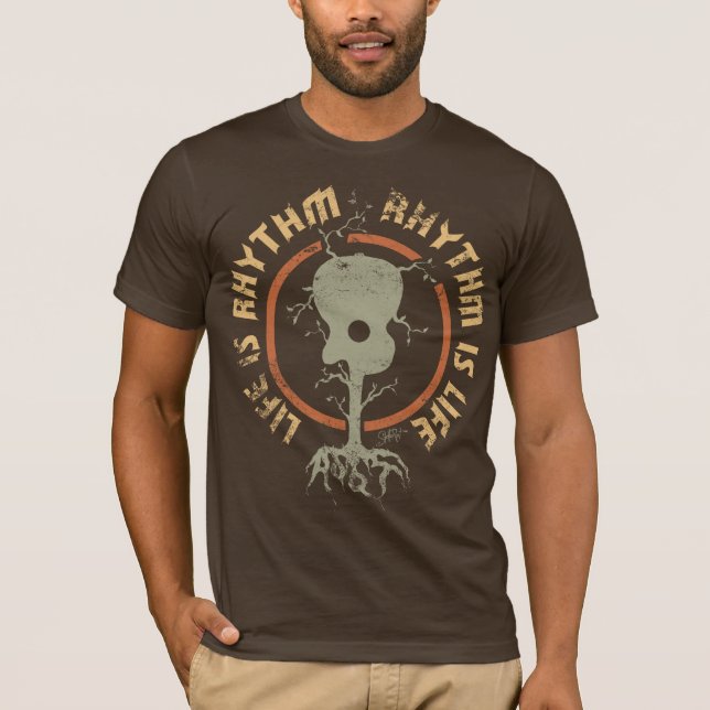 Camiseta El ritmo de StellaRoot es cosecha de la vida (Anverso)