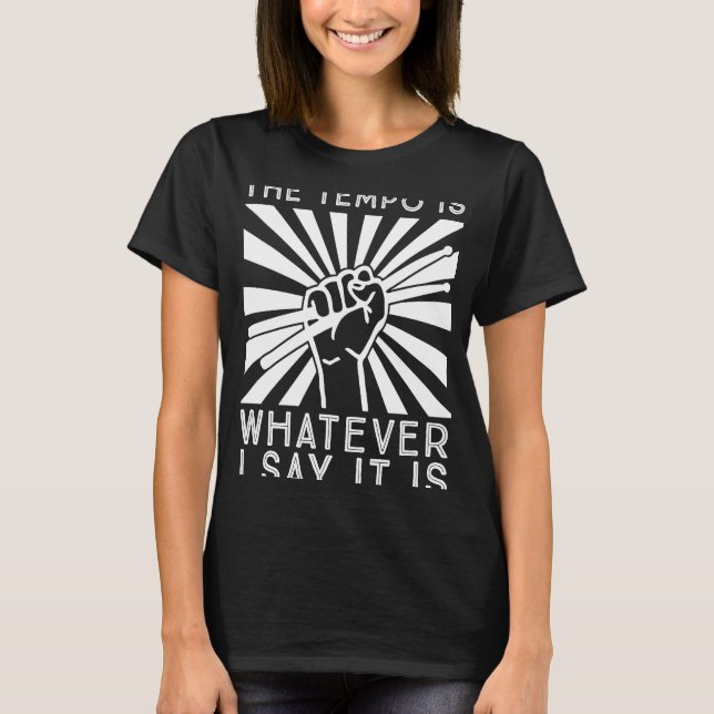 Camiseta El ritmo es lo que digo (Anverso)