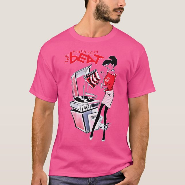 Camiseta El ritmo inglés - Retro (Anverso)
