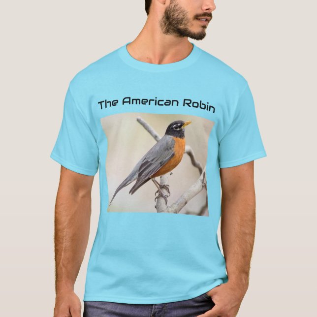 Camiseta El Robin Americano (Anverso)