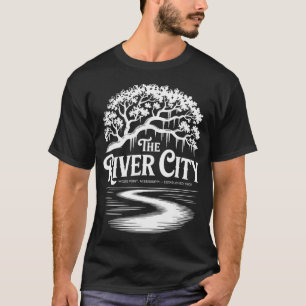Camiseta El Roble Vivo de Moss Point de la Ciudad del Río e