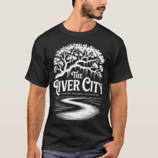 Camiseta El Roble Vivo de Moss Point de la Ciudad del Río e