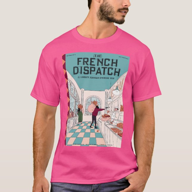 Camiseta El robo de los envíos franceses (Anverso)