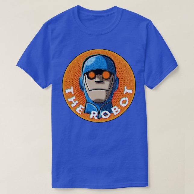 Camiseta El robot (Diseño del anverso)