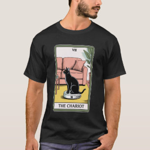 Camiseta El Robot Aspirador El Carro Gato Divertido Tarot C
