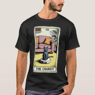 Camiseta El Robot Aspirador El Carro Gato Divertido Tarot C