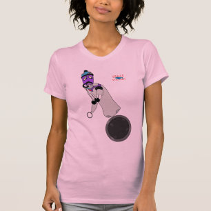 Camiseta El robot un poco se preocupó
