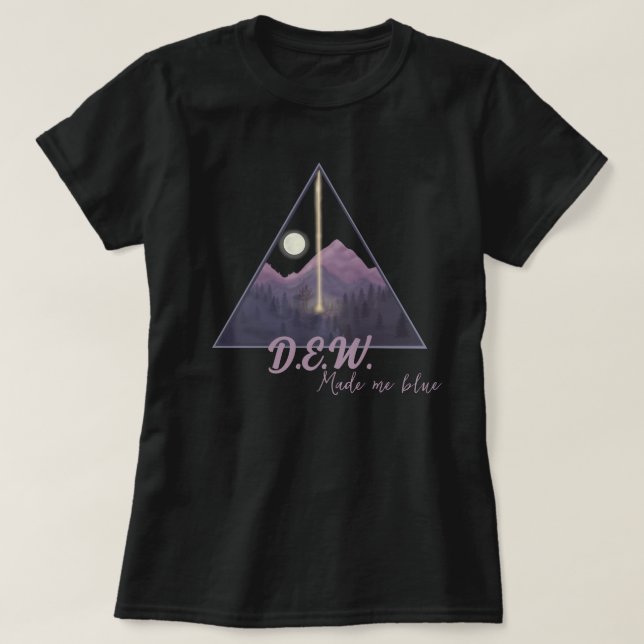 Camiseta El rocío me puso triste (Diseño del anverso)