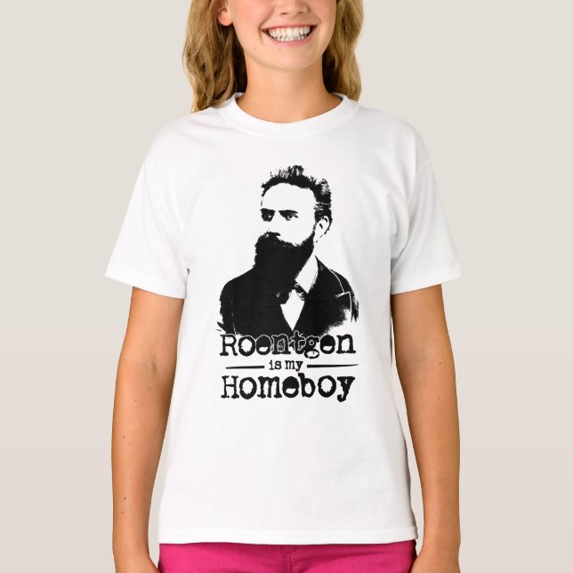 Camiseta El roentgen es mi Homeboy (Anverso)