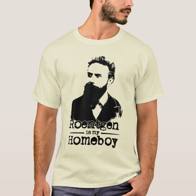 Camiseta El roentgen es mi Homeboy (Anverso)