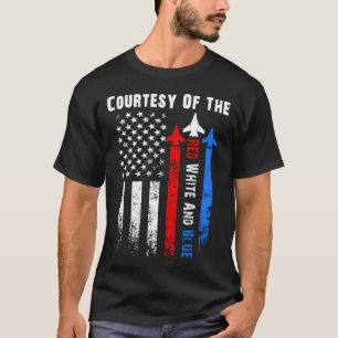 Camiseta El Rojo Blanco Y Azul Patriótico Del 4 De Julio