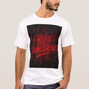 Camiseta El rojo es peligroso