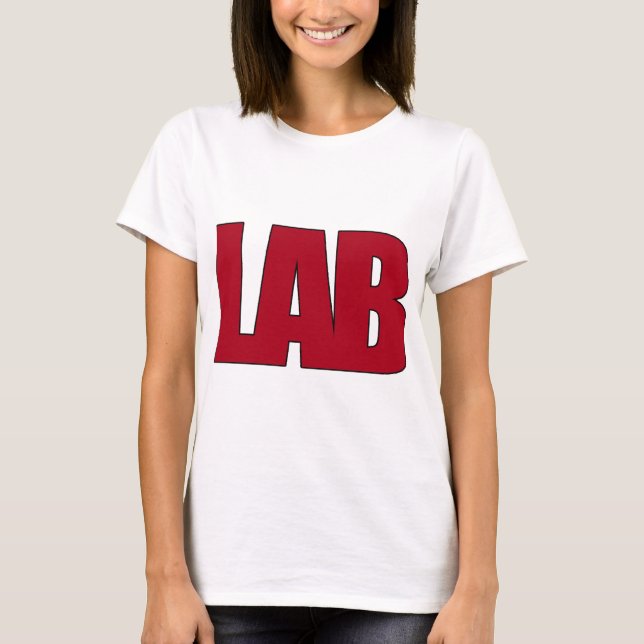 CAMISETA EL ROJO GRANDE DEL LABORATORIO PONE LETRAS AL (Anverso)