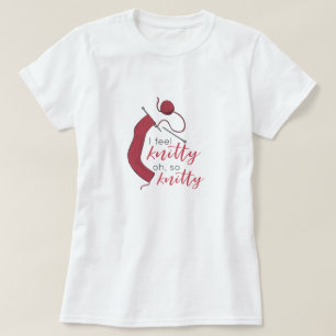 Camiseta El rojo ladrillo me siento con la cintura, Oh tan 