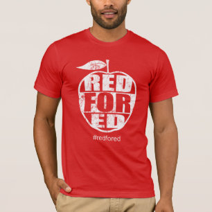 Camiseta El rojo para Ed #redfored protesta de los