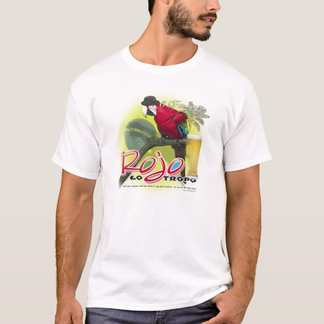 Camiseta el rojo va troposférico (Anverso)