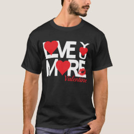 Camiseta El rojo y el blanco te aman más negro