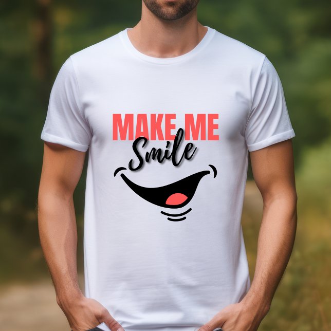 Camiseta El Rojo Y El Negro Simple Me Hacen Sonreír A La Ca (Subido por el creador)