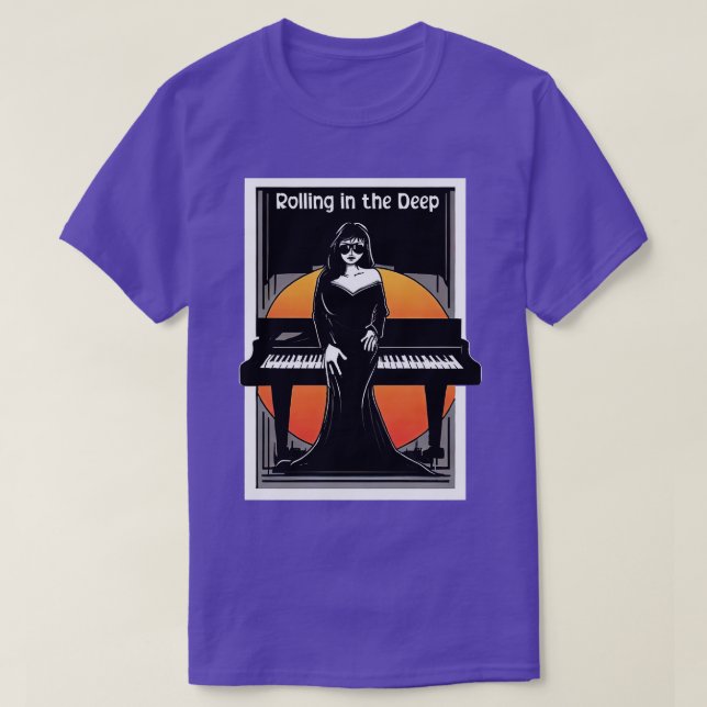 Camiseta El rollo en lo profundo (Diseño del anverso)