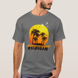 Camiseta El romance y la felicidad de Michigan