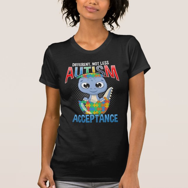 Camiseta El rompecabezas del autismo cuece al niño autista  (Anverso)