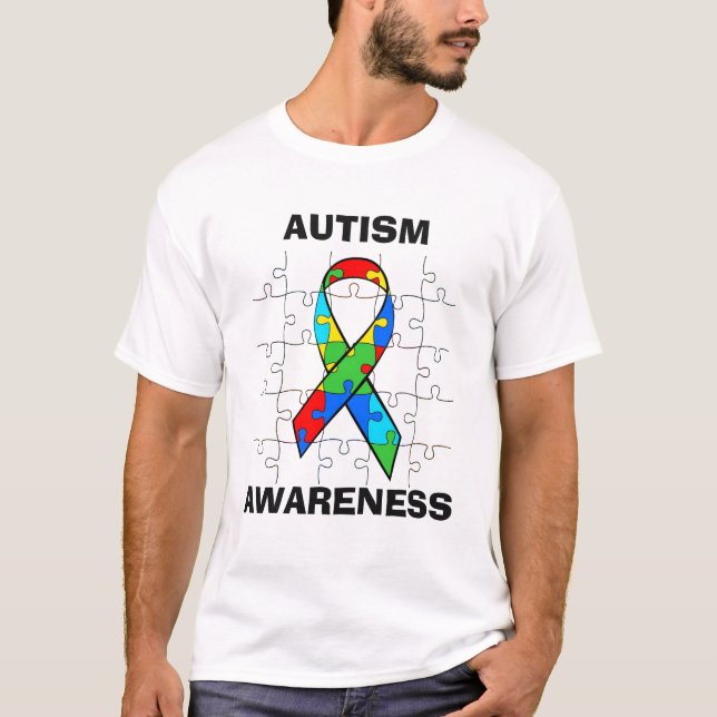 Camiseta El rompecabezas del rompecabezas de la conciencia  (Anverso)