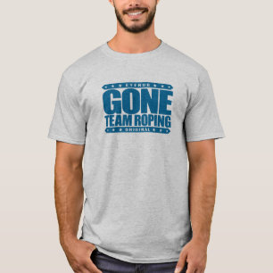 Camiseta El ROPING IDO del EQUIPO - rodeo, título e