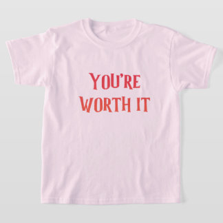 Camiseta El rosa lindo te hace merecer la pena