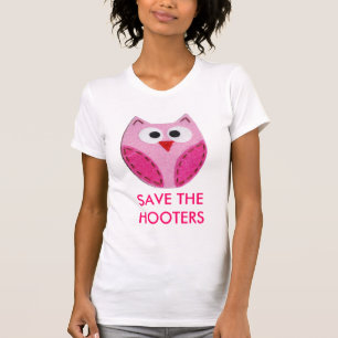Camiseta el rosado--búho, AHORRA LAS SIRENAS