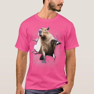 Camiseta El rostro de Capybara