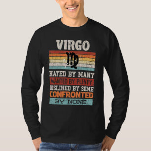 Camiseta El Rótulo zodiaco Virgo odiado por muchos gráficos