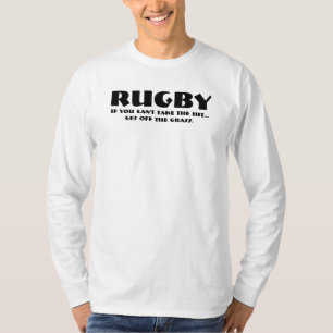 Camiseta El RUGBI, si usted no puede tomar el golpe…