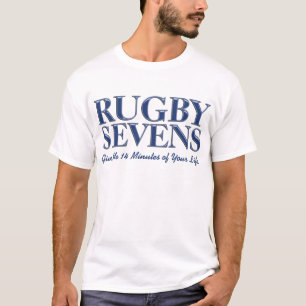 Camiseta El Rugby Siete Azul Da 14 Minutos De Tu Vida