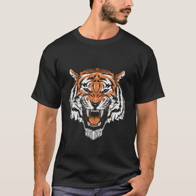 Camiseta El rugido de los tigres de Bengala (Anverso)