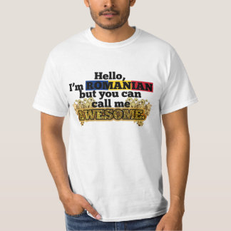 Camiseta El rumano, pero me llama impresionante