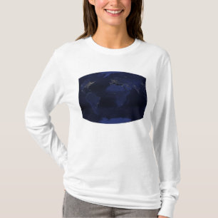 Camiseta El ½ s del ¿Â de EarthÃ¯Â humano-generó luc
