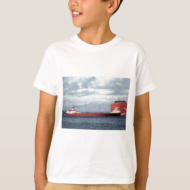 Camiseta El S.S. legendario Edmund Fitzgerald (Anverso)