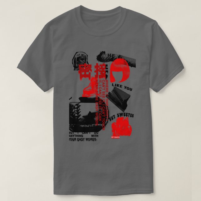 Camiseta Él sabe como tú pero dulce (Diseño del anverso)